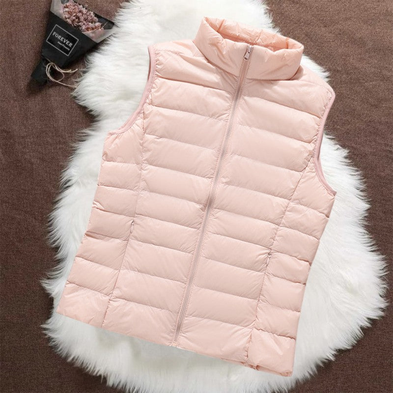 Dun polstret vest